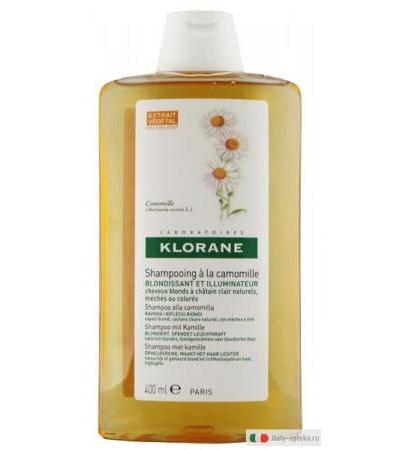 Klorane Shampoo Riflessi Dorati all'estratto di Camomilla 400ml
