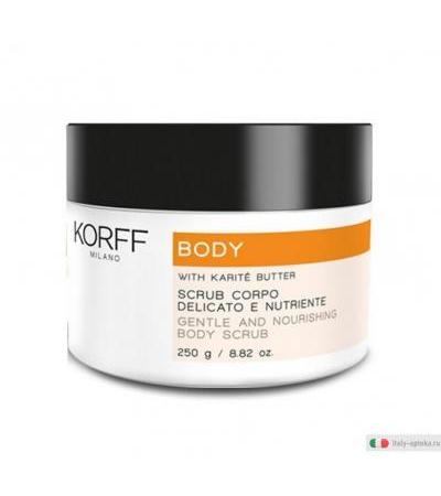 Korff Scrub Corpo Delicato e Nutriente 250g