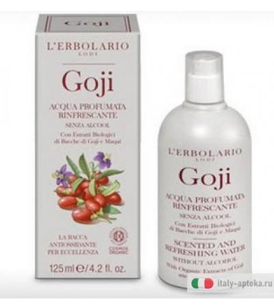 L'Erbolario Goji Acqua profumata rifrescante senza alcool 125 ml