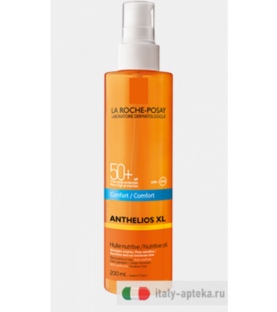 La Roche Posay Anthelios XL SPF50+ Olio solare nutriente invisibile comfort 200ml