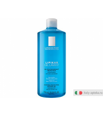 La Roche-Posay Lipikar Gel Lavant gel doccia lenitivo protettivo 750ml
