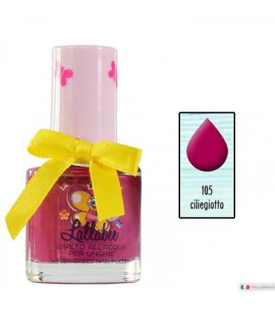 Lallabee Smalto all'Acqua lucido creato per piccole donne n.105 Ciliegiotto