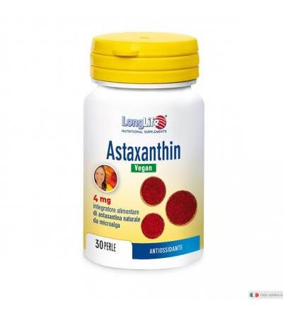 Longlife Astaxanthin Vegan antiossidante 30 perle