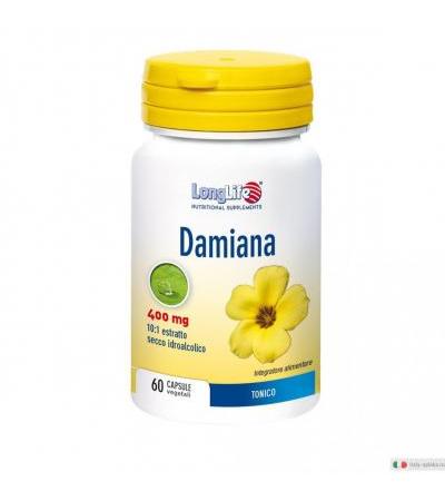 Longlife Damiana integratore alimentare tonico 60 capsule