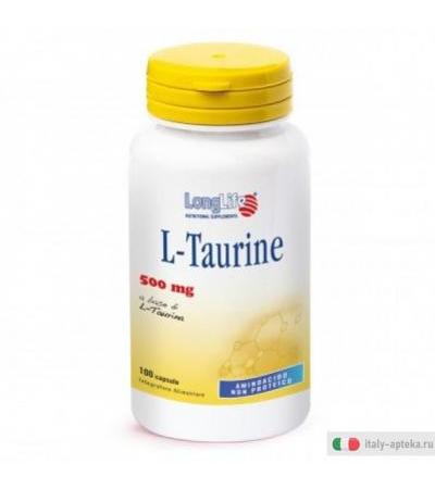 Longlife L-Taurina 100 capsule 500mg