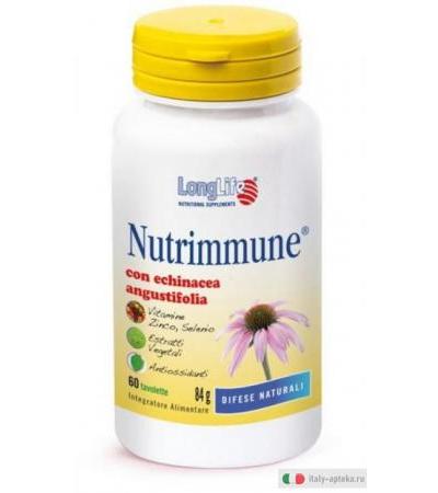 Longlife Nutrimmune difese naturali 60 tavolette
