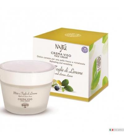 Najtù Mirto e Foglie di Limone Crema viso nutrimento delicato 50ml