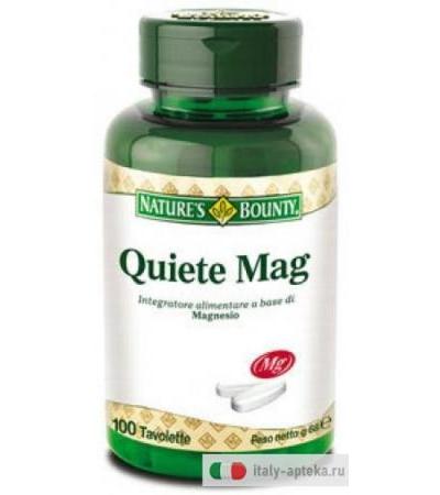 Nature's Bounty Quiete Mag 100 tavolette