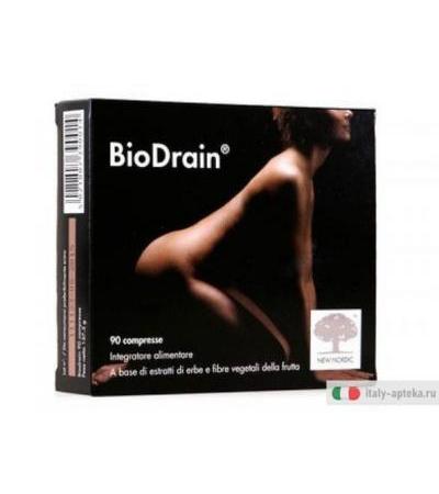 New Nordic BioDrain 90 Compresse integratore alimentare depurativo