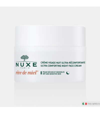 Nuxe Reve de Miel Crema nutriente viso notte 50ml