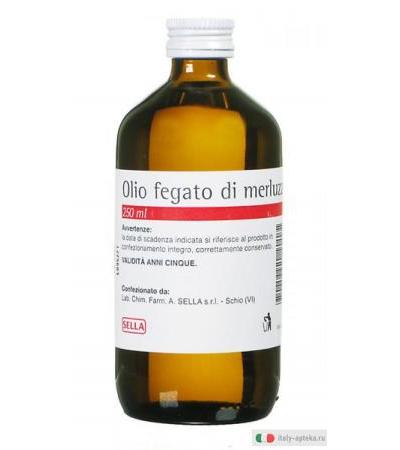 Olio fegato di merluzzo 250 ml