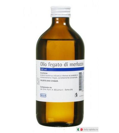 Olio fegato di merluzzo 500 ml