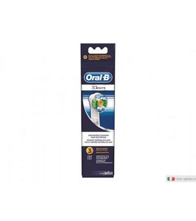 Oral-B 3D White 3 testine di ricambio