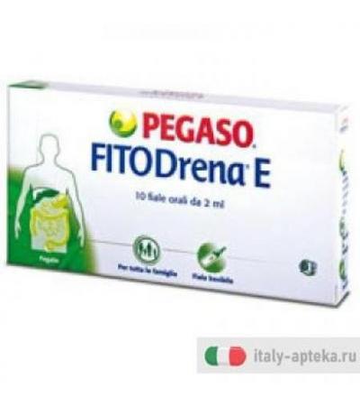 PEGASO FITODrena E 10 fiale orali da 2 ml