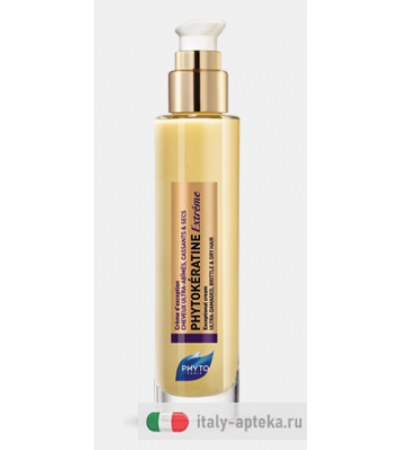 Phyto Phytokératine Extreme Crema d'eccezione per capelli molto rovinati 100ml