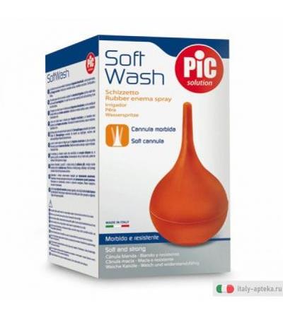 Pic Soft Wash schizzetto n.1 con cannula morbida e resistente 25ml