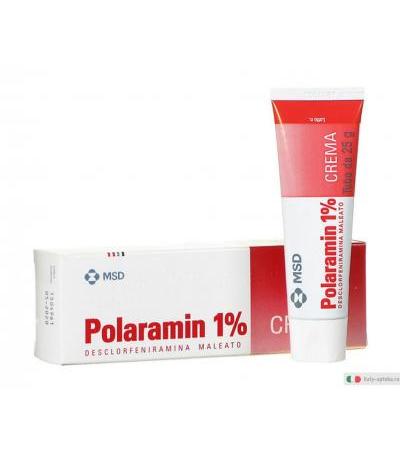 Polaramin sollievo prurito eritemi, dermatit Crema 25g 1%