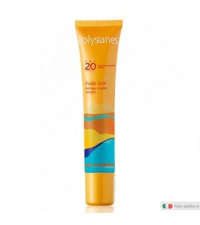 Polysianes Latte Fluido protezione SPF20 per viso 40ml