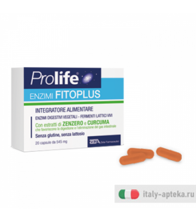 Prolife Enzimi Fitoplus Fermenti Lattici 20 capsule