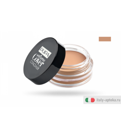 Pupa Extreme Cover Concealer Correttore Alta Coprenza n. 004 Medium Beige