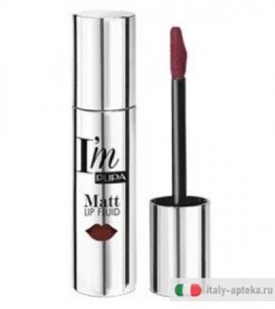 Pupa I'M Matt Lip Fluid Rossetto Liquido n.097 Light Plum