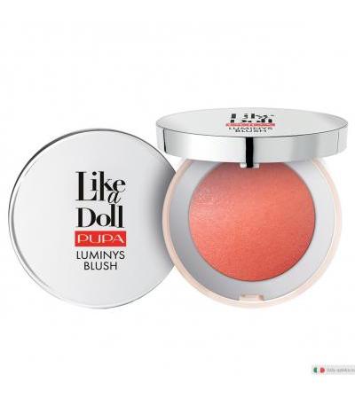 Pupa Like a Doll Luminys Blush Cotto n.301 Sweet Apricot