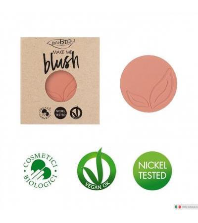 PuroBio Cosmetics Blush n.02 rosa corallo matte