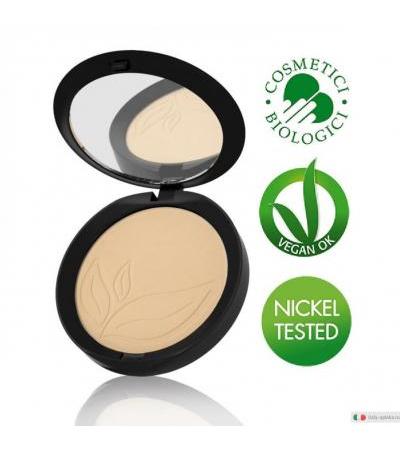 PuroBio Cosmetics Cipria Indissoluble Compact Powder 02 sottotono rosato