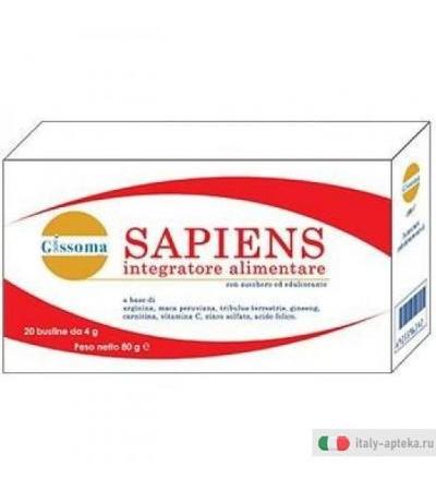 Sapiens una vigorosa e vertile ripresa della funzione 20 bustine