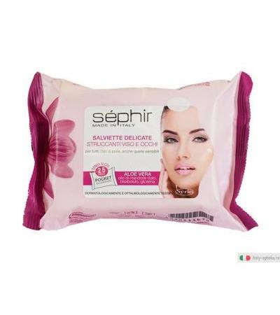 Sephir Salviette delicate struccanti viso e occhi 25 pezzi