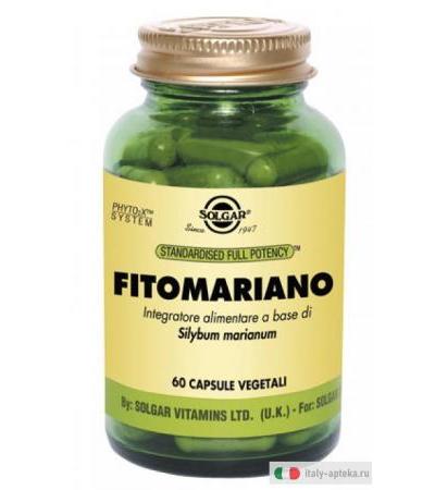 Solgar Fitomariano funzionalità depurativa 60 capsule vegetali