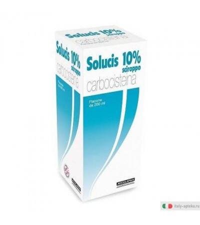 Solucis 10% Sciroppo fluidificante 200ml