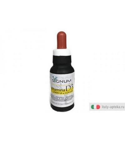 Sygnum Vitamina D3 2000 UI a Goccia utile per denti e ossa 50ml