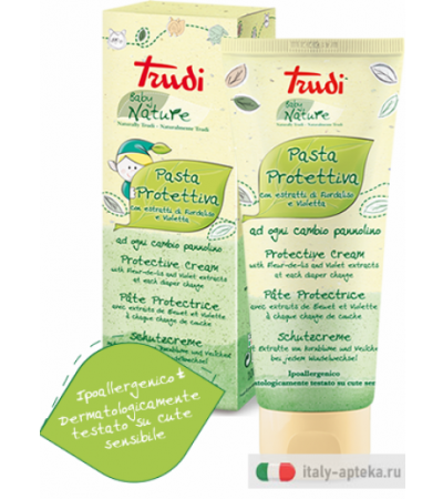 Trudi Baby Nature Pasta Protettiva ad ogni cambio di pannolino 100ml