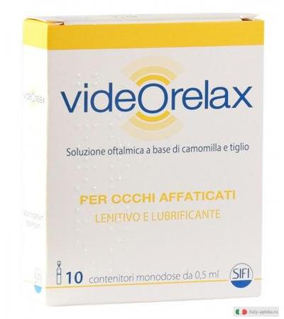 Video Relax 0,5ml per occhi affaticati 10 contenitori monodose