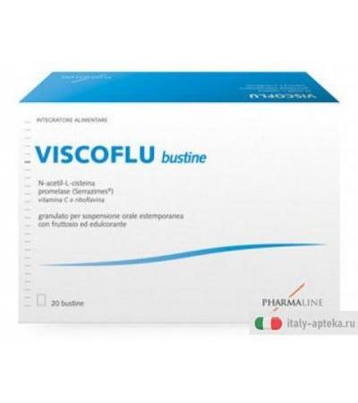 Viscoflu utile per l'apparato respiratorio 20 bustine