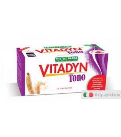 Vitadyn Tono utile per il tono e il sistema immunitario 10 flaconcini