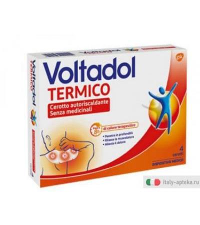 Voltadol Termico Cerotto Autoriscaldante senza medicinali 4 cerotti