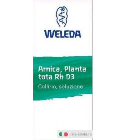 Weleda Arnica Planta Tota RH D3 Medicinale Omeopatico collirio 10ml