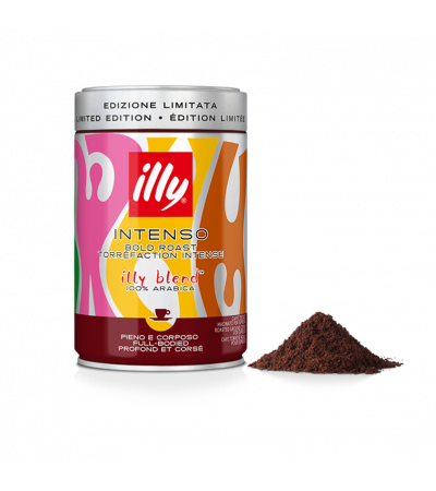 Limited Edition - Olimpia Zagnoli Barattolo Caffè Macinato per espresso tostato INTENSO