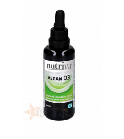 NUTRIVA VEGAN D3 2000 UI GOCCE 50 ML