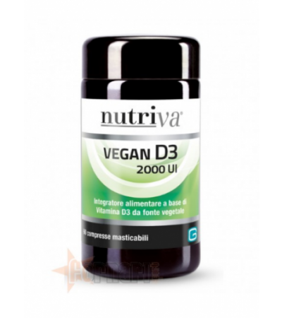 NUTRIVA VEGAN D3 2000 UI 60 CPR