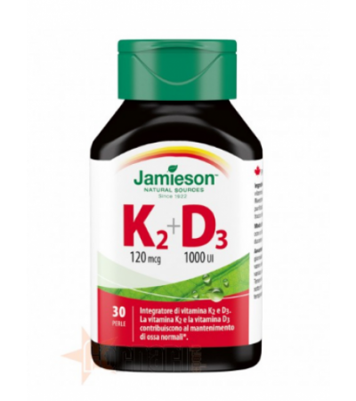 JAMIESON K2 + D3 30 PERLE