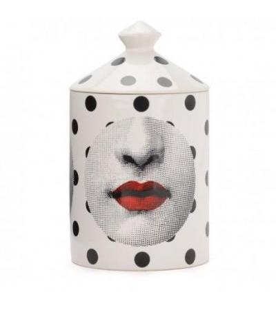 Candela Fornasetti Comme Des Forna Otto in porcellana