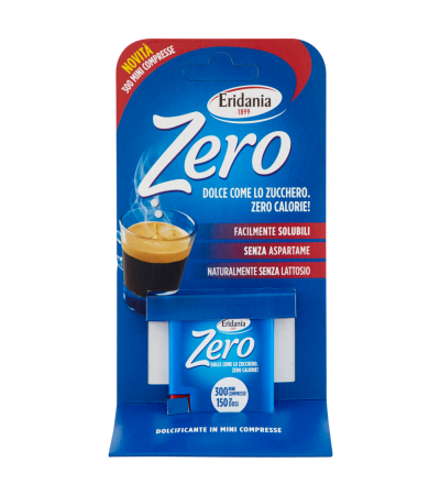 Eridania Zero Dolcificante in Mini Compresse 300 Mini Compresse 4,5 g