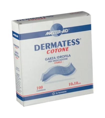 Master Aid® Dermatess® Garza Idrofila Sterile 10 x 10 cm