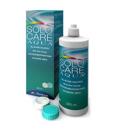 SOLO Care AQUA 360ml + Porta Lenti 