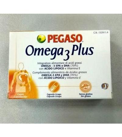 Pegaso Omega 3 Plus Integratore Alimentare 40 Capsule